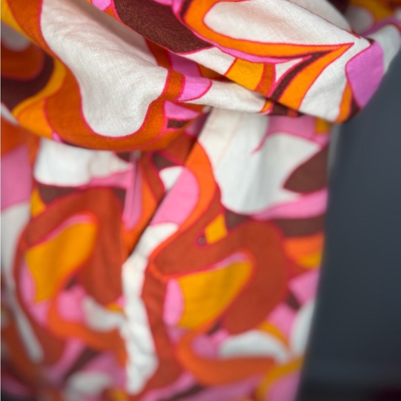 Ava & Viv Orange Red Resort Wear Set Of Shorts And Shirt Size 1X. - Picture 11 of 15